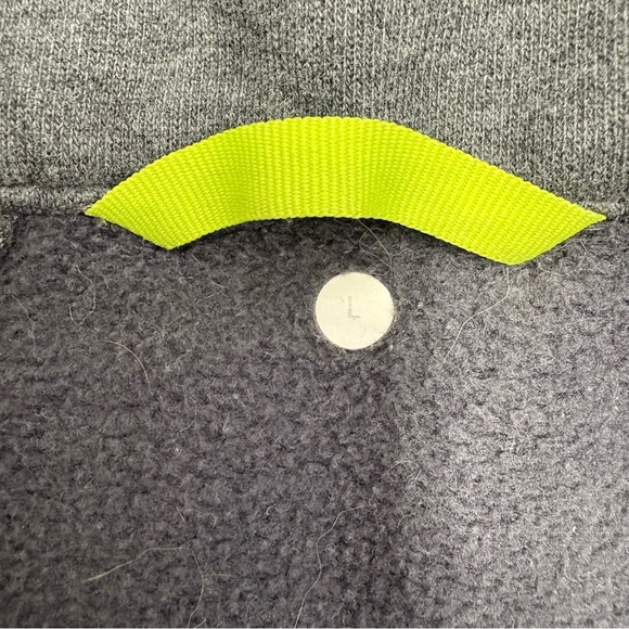 Lululemon Men’s Large Grey Full Zip Sweatshirt Hoodie Scuba - Picture 3 of 7